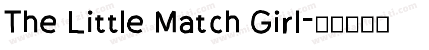 The Little Match Girl字体转换